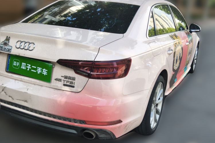 Used Audi A4L 2018 30th Anniversary Edition 40 TFSI Fashion Model Rear Right 45 Deg