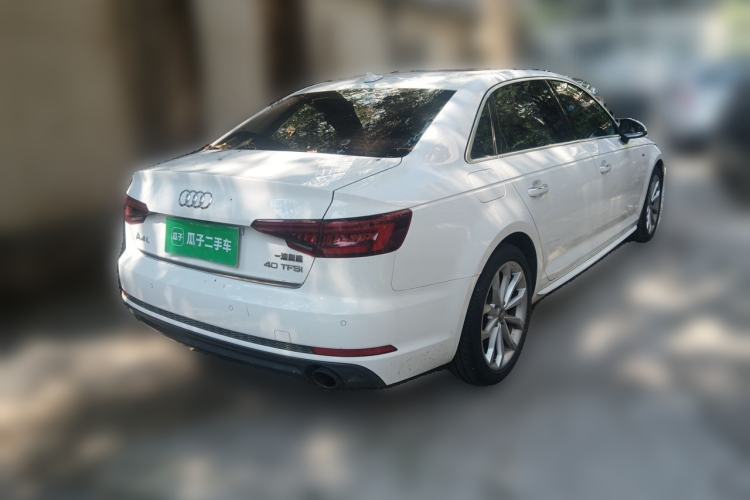 Used Audi A4L 2018 30th Anniversary Edition 40 TFSI Fashion Model Rear Right 45 Deg