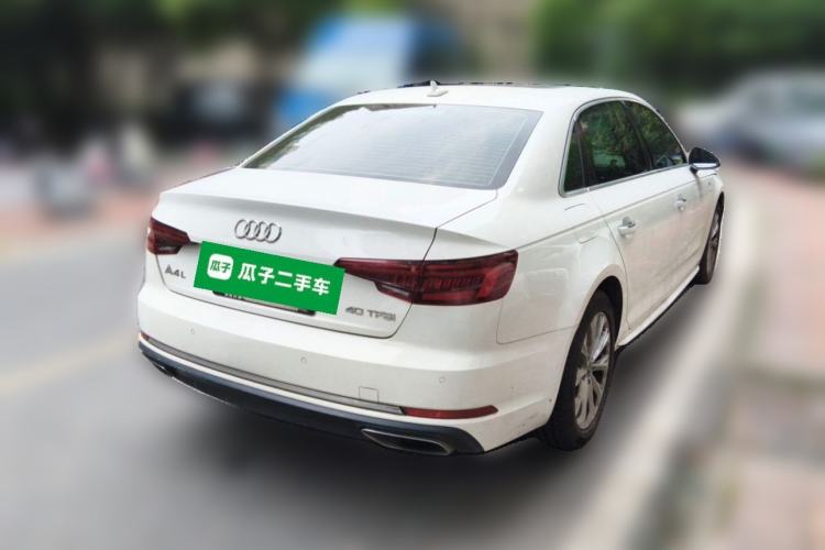 Used Audi A4L 2018 30th Anniversary Edition 40 TFSI Trendy Model Rear Right 45 Deg