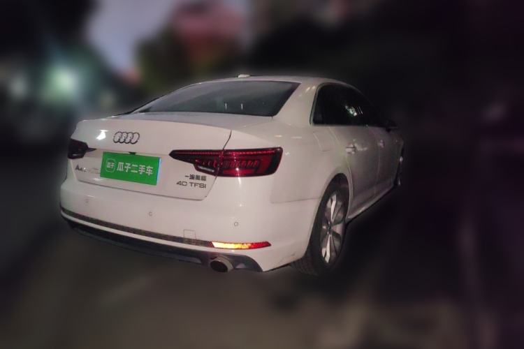 Used Audi A4L 2018 30th Anniversary Edition 40 TFSI Fashion Model Rear Right 45 Deg