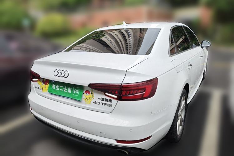Used Audi A4L 2018 30th Anniversary Edition 40 TFSI Trendy Model Rear Right 45 Deg