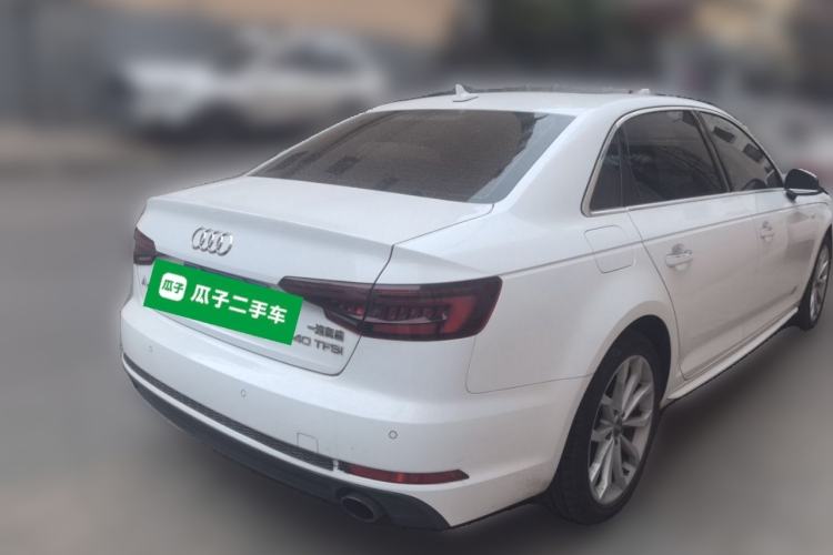 Used Audi A4L 2018 30th Anniversary Edition 40 TFSI Fashion Model Rear Right 45 Deg