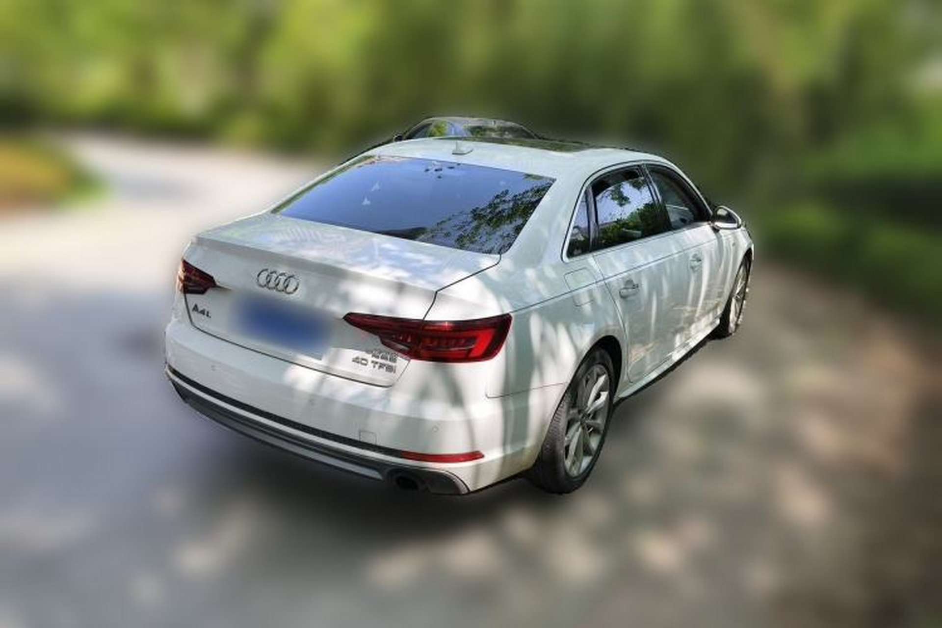Used Audi A4L 2018 30th Anniversary Edition 40 TFSI Fashion Model Rear Right 45 Deg