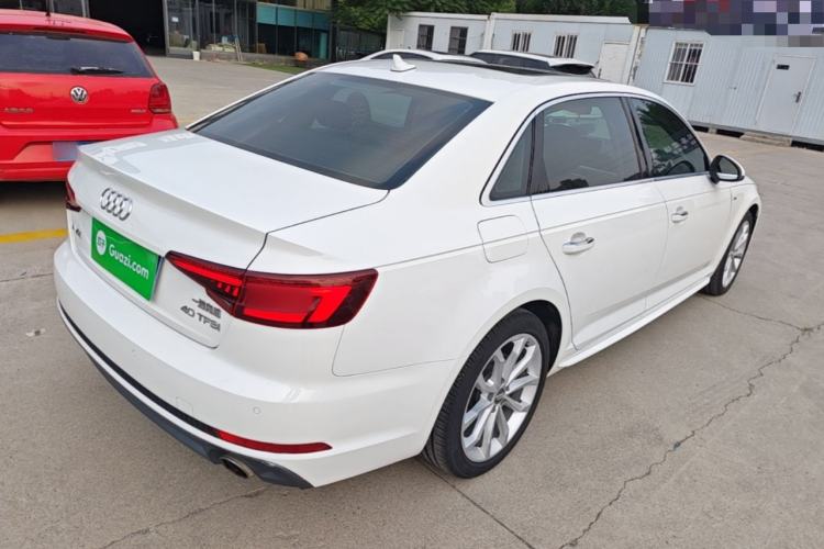Used Audi A4L 2018 30th Anniversary Edition 40 TFSI Fashion Model Rear Right 45 Deg