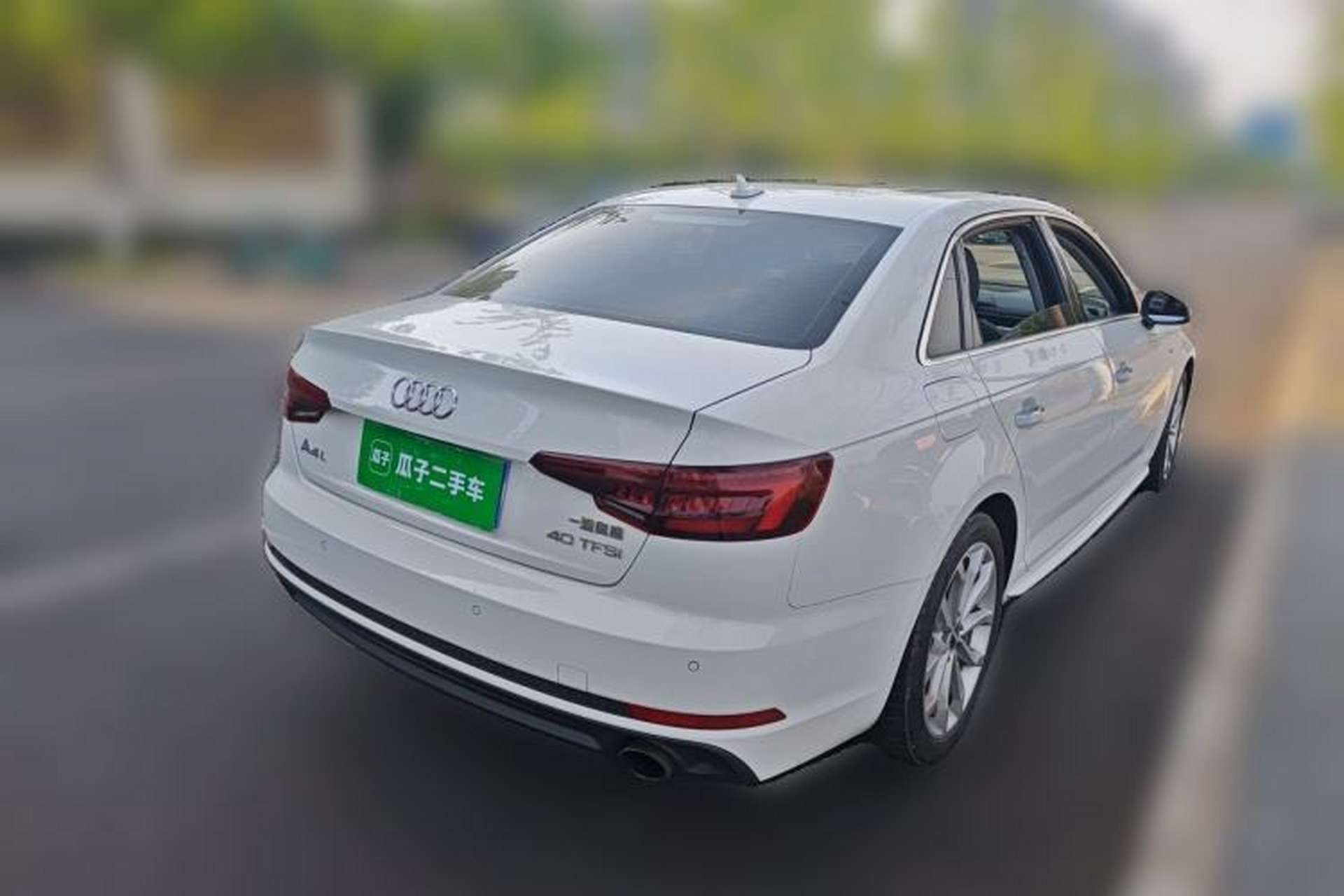 Used Audi A4L 2018 30th Anniversary Edition 40 TFSI Fashion Model Rear Right 45 Deg