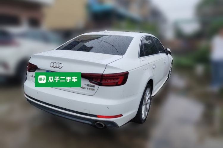Used Audi A4L 2018 30th Anniversary Edition 40 TFSI Fashion Model Rear Right 45 Deg