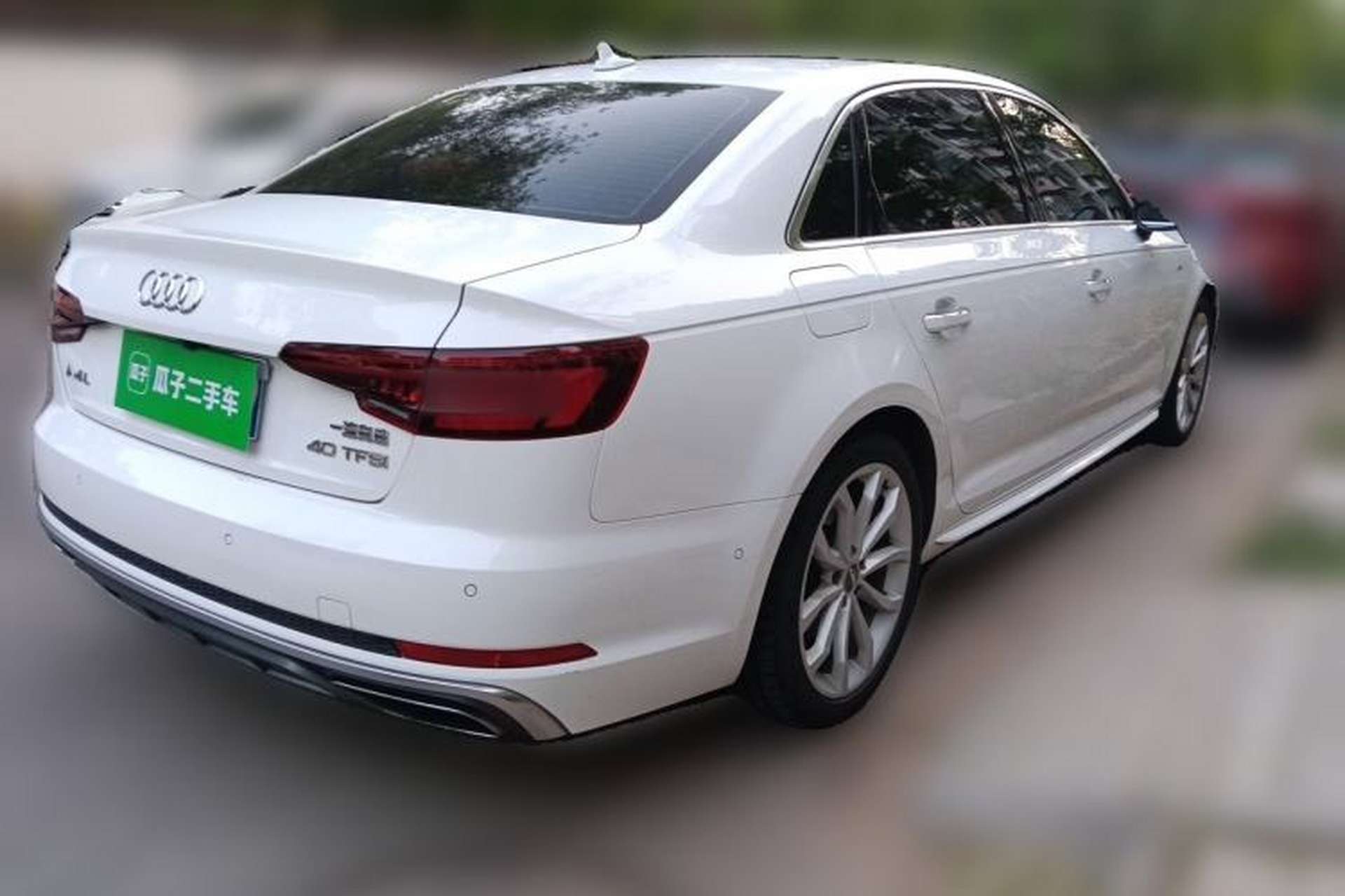 Used Audi A4L 2018 30th Anniversary Edition 40 TFSI Fashion Model Rear Right 45 Deg