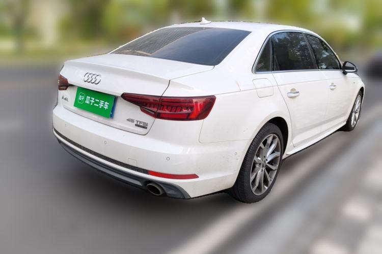 Used Audi A4L 2018 30th Anniversary Edition 40 TFSI Fashion Model Rear Right 45 Deg