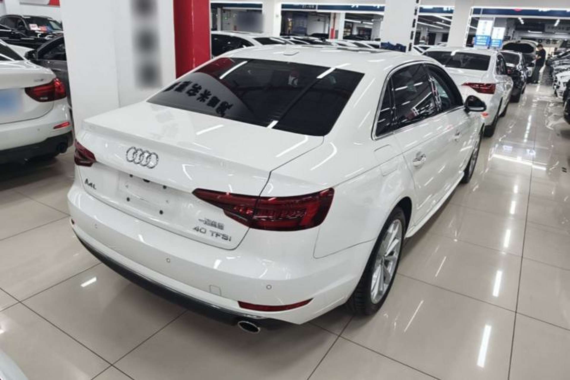 Used Audi A4L 2018 30th Anniversary Edition 40 TFSI Trendy Model Rear Right 45 Deg