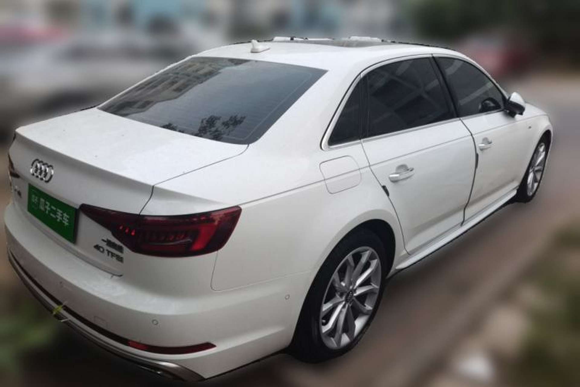 Used Audi A4L 2018 30th Anniversary Edition 40 TFSI Fashion Model Rear Right 45 Deg