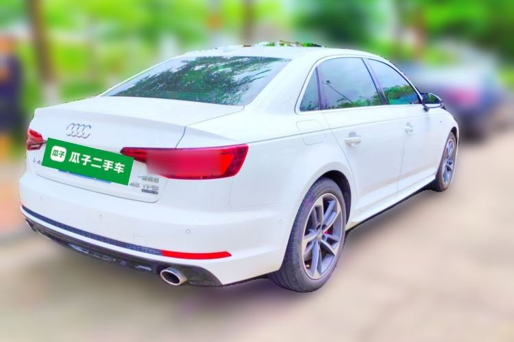 Used Audi A4L 2018 30th Anniversary Edition 45 TFSI quattro Sport model Rear Right 45 Deg