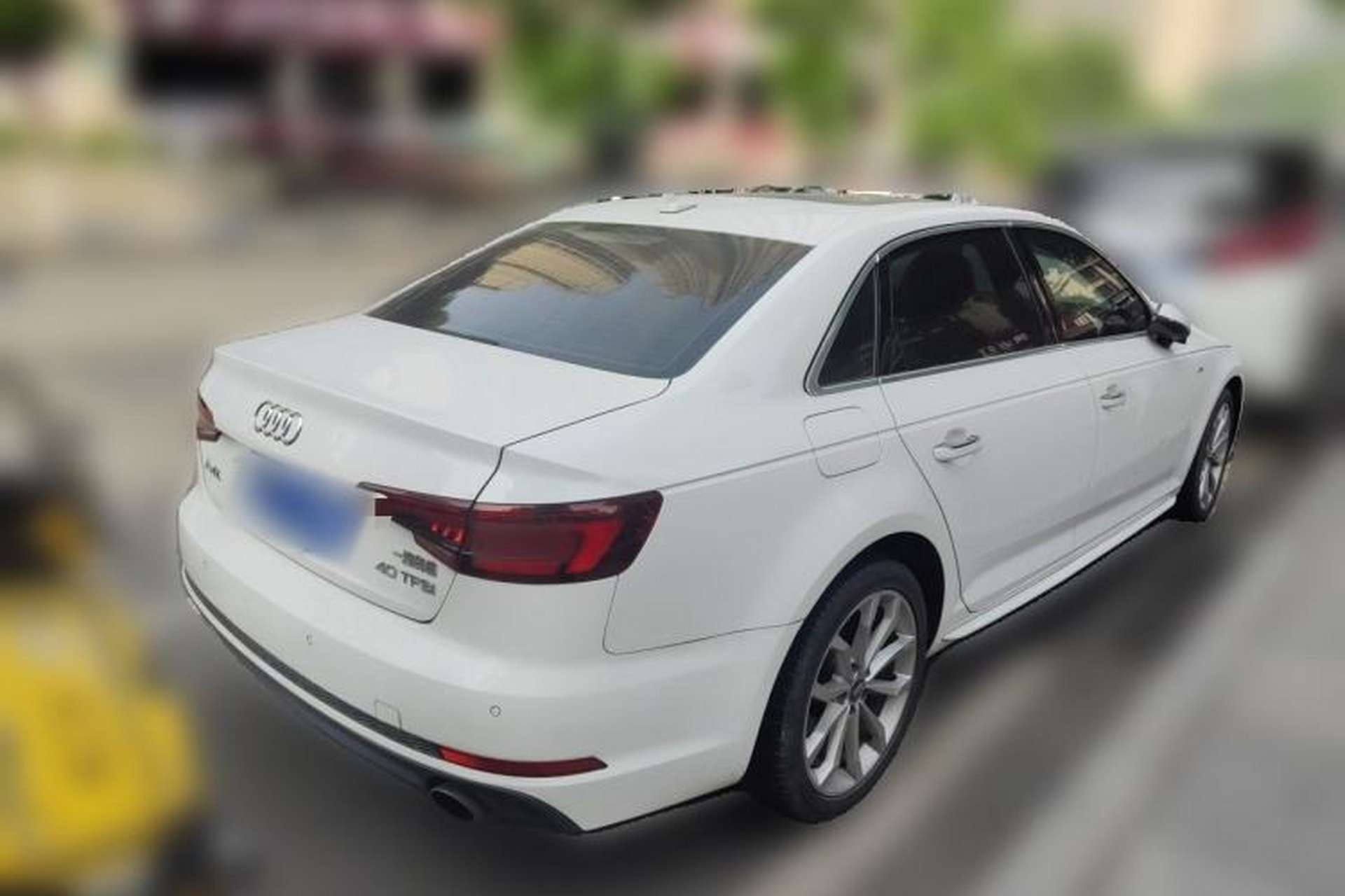 Used Audi A4L 2018 30th Anniversary Edition 40 TFSI Fashion Model Rear Right 45 Deg