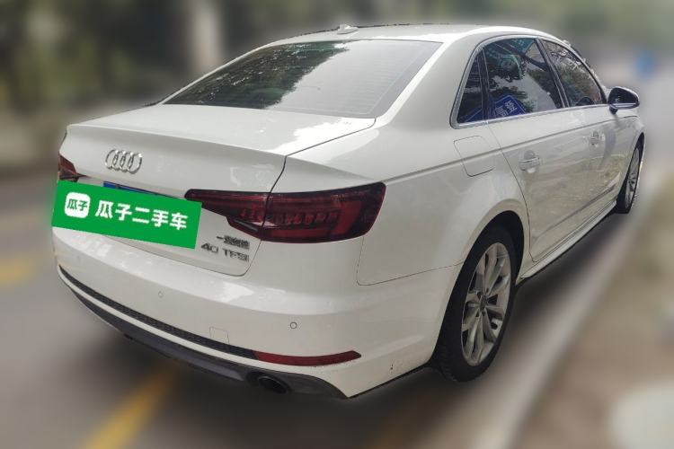 Used Audi A4L 2018 30th Anniversary Edition 40 TFSI Fashion Model Rear Right 45 Deg