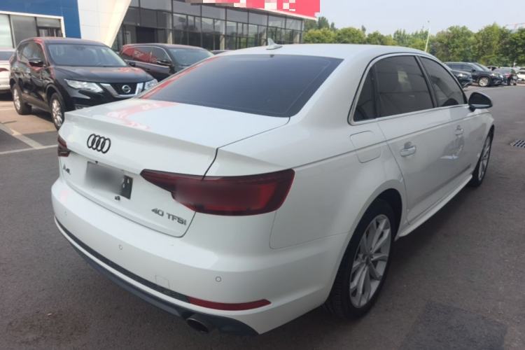 Used Audi A4L 2018 30th Anniversary Edition 40 TFSI Fashion Model Rear Right 45 Deg