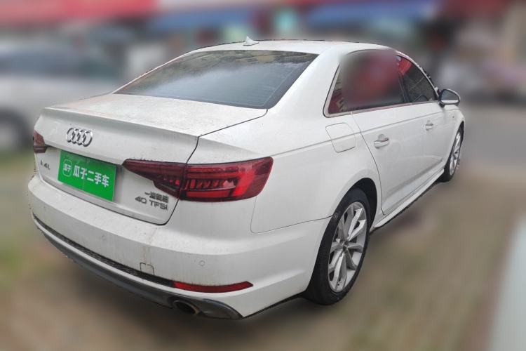 Used Audi A4L 2018 30th Anniversary Edition 40 TFSI Fashion Model Rear Right 45 Deg