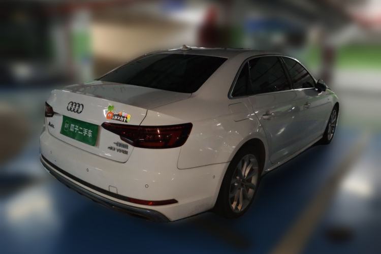 Used Audi A4L 2018 30th Anniversary Edition 40 TFSI Fashion Model Rear Right 45 Deg
