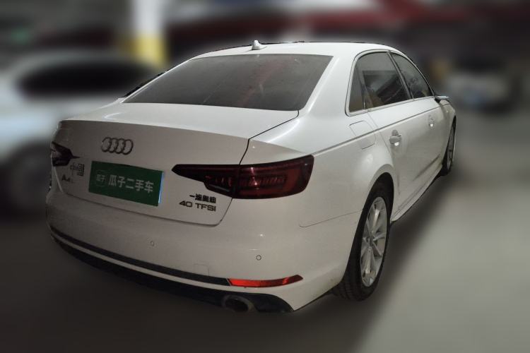 Used Audi A4L 2018 30th Anniversary Edition 40 TFSI Fashion Model Rear Right 45 Deg