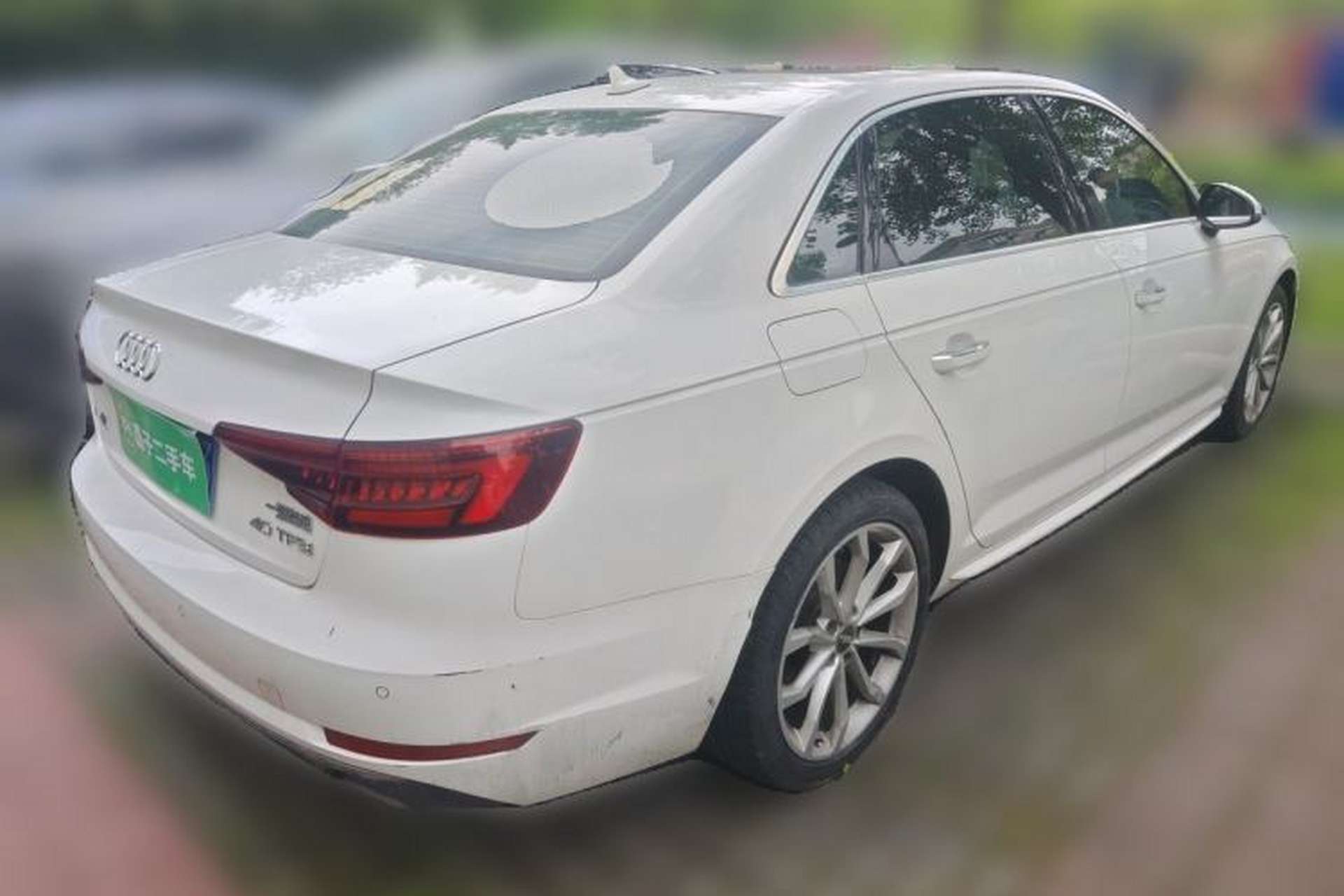 Used Audi A4L 2018 30th Anniversary Edition 40 TFSI Trendy Model Rear Right 45 Deg
