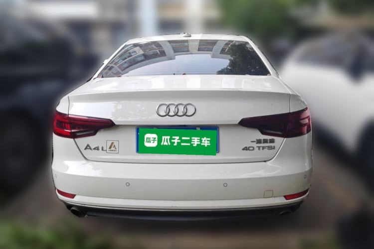 Used Audi A4L 2018 30th Anniversary Edition 40 TFSI Trendy Model Rear