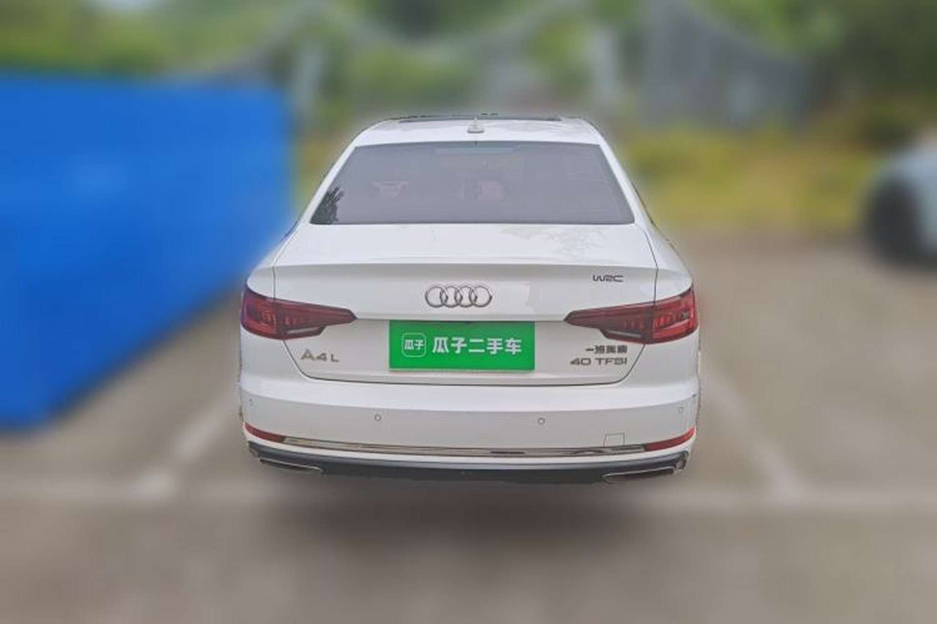 Used Audi A4L 2018 30th Anniversary Edition 40 TFSI Trendy Model Rear
