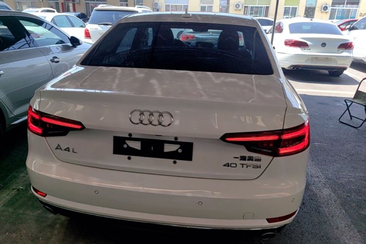 Used Audi A4L 2018 30th Anniversary Edition 40 TFSI Trendy Model Rear