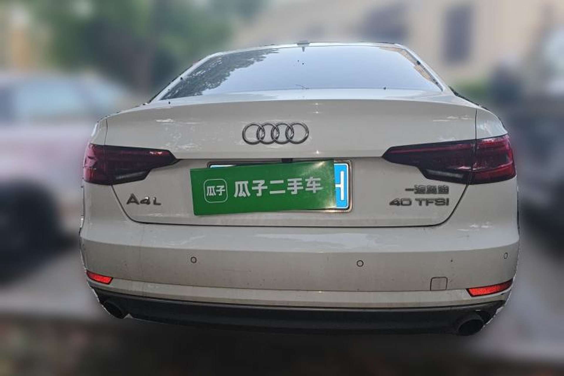 Used Audi A4L 2018 30th Anniversary Edition 40 TFSI Trendy Model Rear