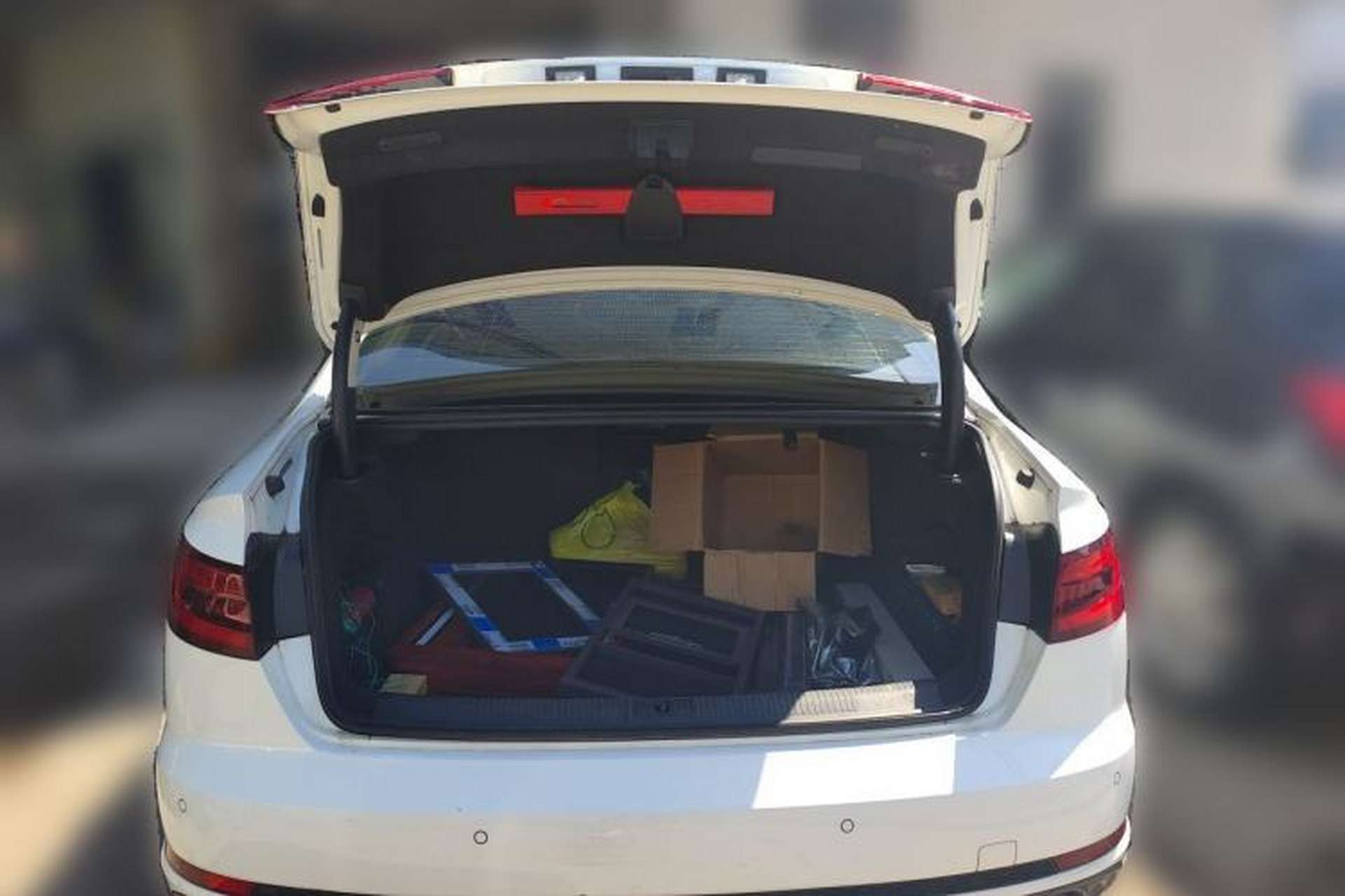 Used Audi A4L 2018 30th Anniversary Edition 40 TFSI Fashion Model Trunk