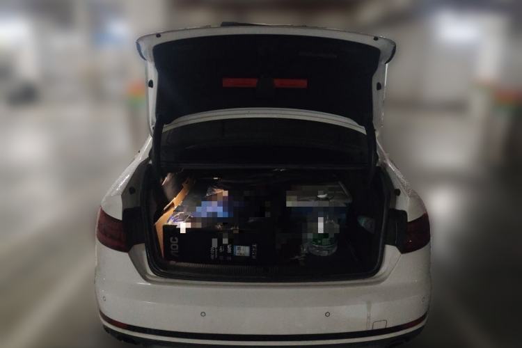 Used Audi A4L 2018 30th Anniversary Edition 40 TFSI Fashion Model Trunk
