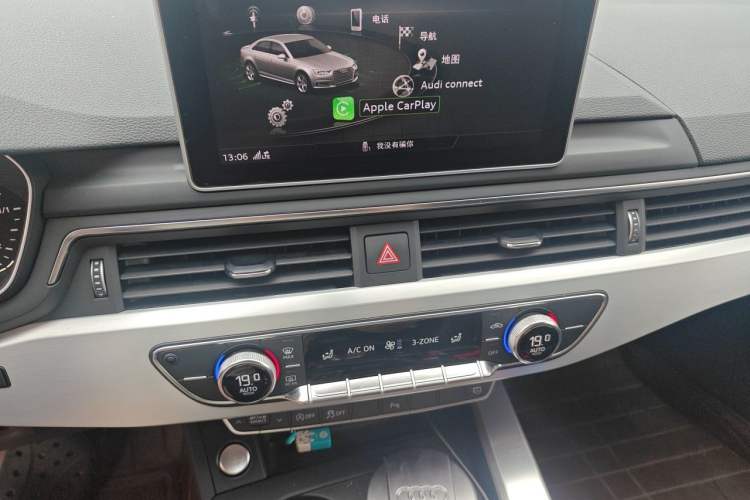 Used Audi A4L 2018 30th Anniversary Edition 40 TFSI Sport Edition Audio And AC Panel