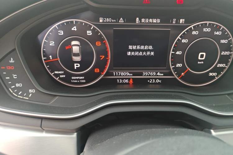 Used Audi A4L 2018 30th Anniversary Edition 40 TFSI Sport Edition Odometer Close Up