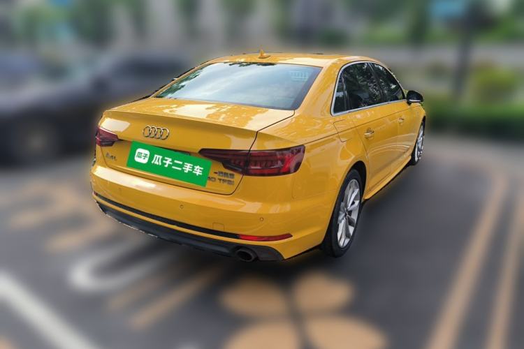 Used Audi A4L 2018 30th Anniversary Edition 40 TFSI Fashion Model Rear Right 45 Deg