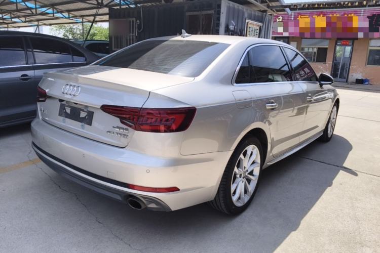 Used Audi A4L 2018 30th Anniversary Edition 40 TFSI Fashion Model Rear Right 45 Deg