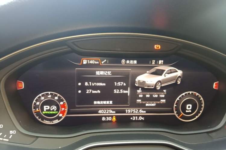 Used Audi A4L 2019 40 TFSI Fashion Version China V Instrument Cluster