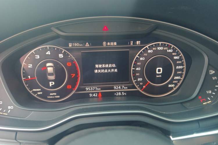 Used Audi A4L 2019 40 TFSI Fashion Edition China VI Emission Standard Instrument Cluster