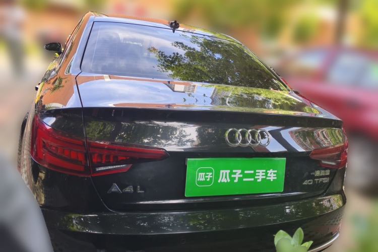 Used Audi A4L 2019 40 TFSI Fashion Edition China VI Emission Standard Rear