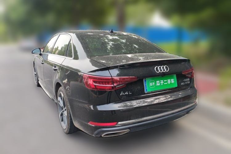 Used Audi A4L 2019 40 TFSI Ambition China VI Rear Left 45 Deg