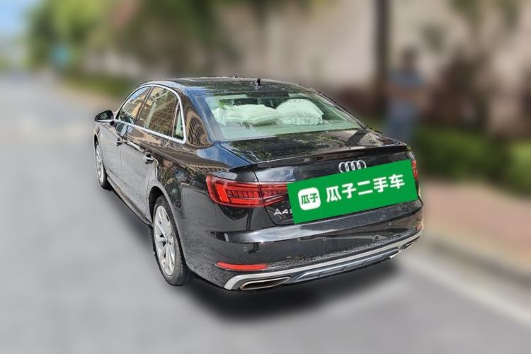 Used Audi A4L 2019 40 TFSI Fashion Edition China VI Emission Standard Rear Left 45 Deg