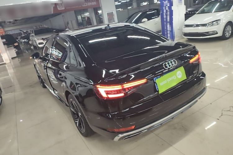 Used Audi A4L 2019 45 TFSI quattro Individual Sport Edition China VI Rear Left 45 Deg