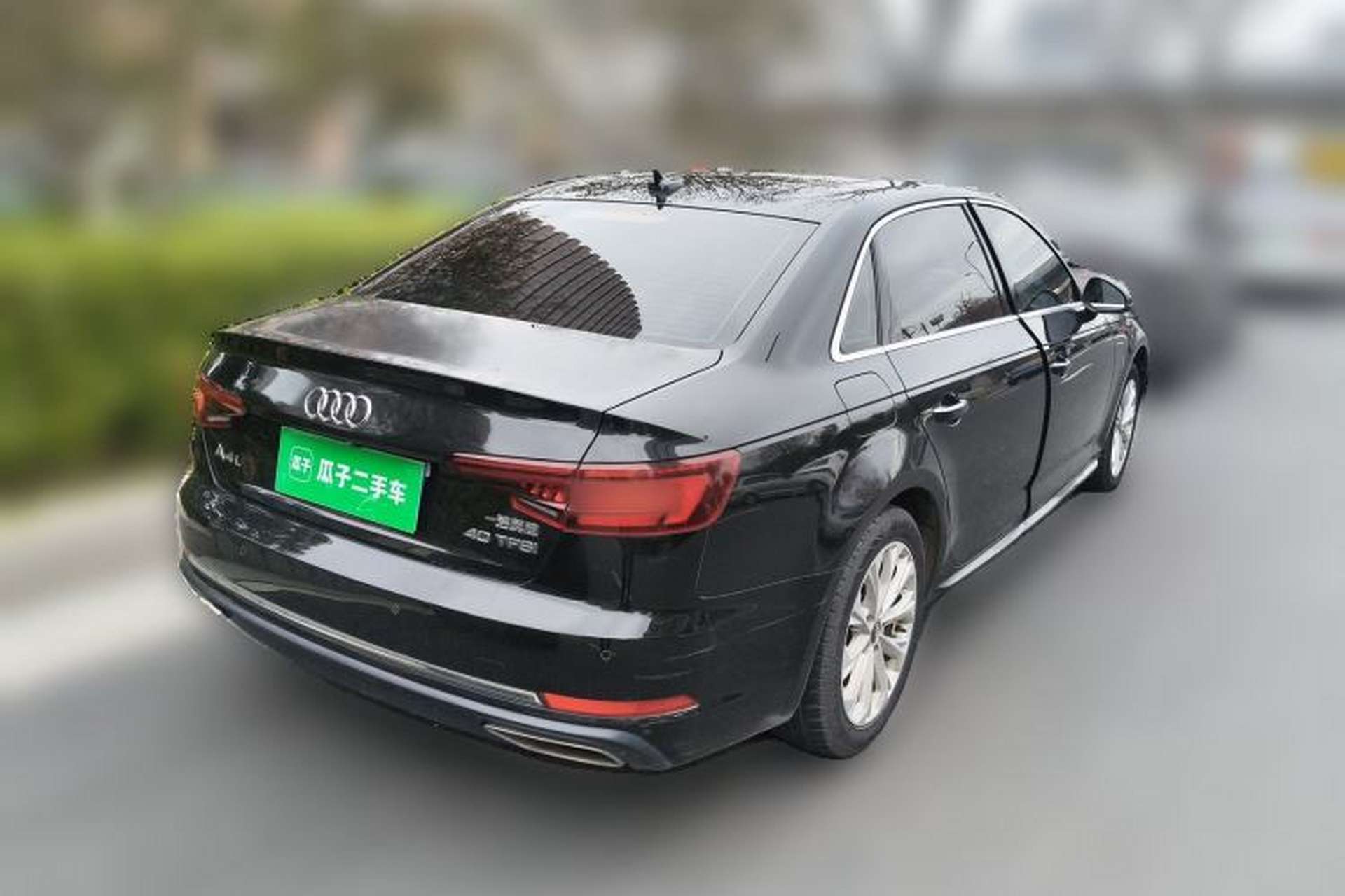 Used Audi A4L 2019 40 TFSI Ambition China VI Rear Right 45 Deg