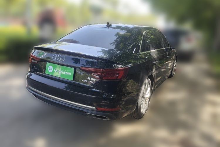 Used Audi A4L 2019 40 TFSI Ambition China VI Rear Right 45 Deg