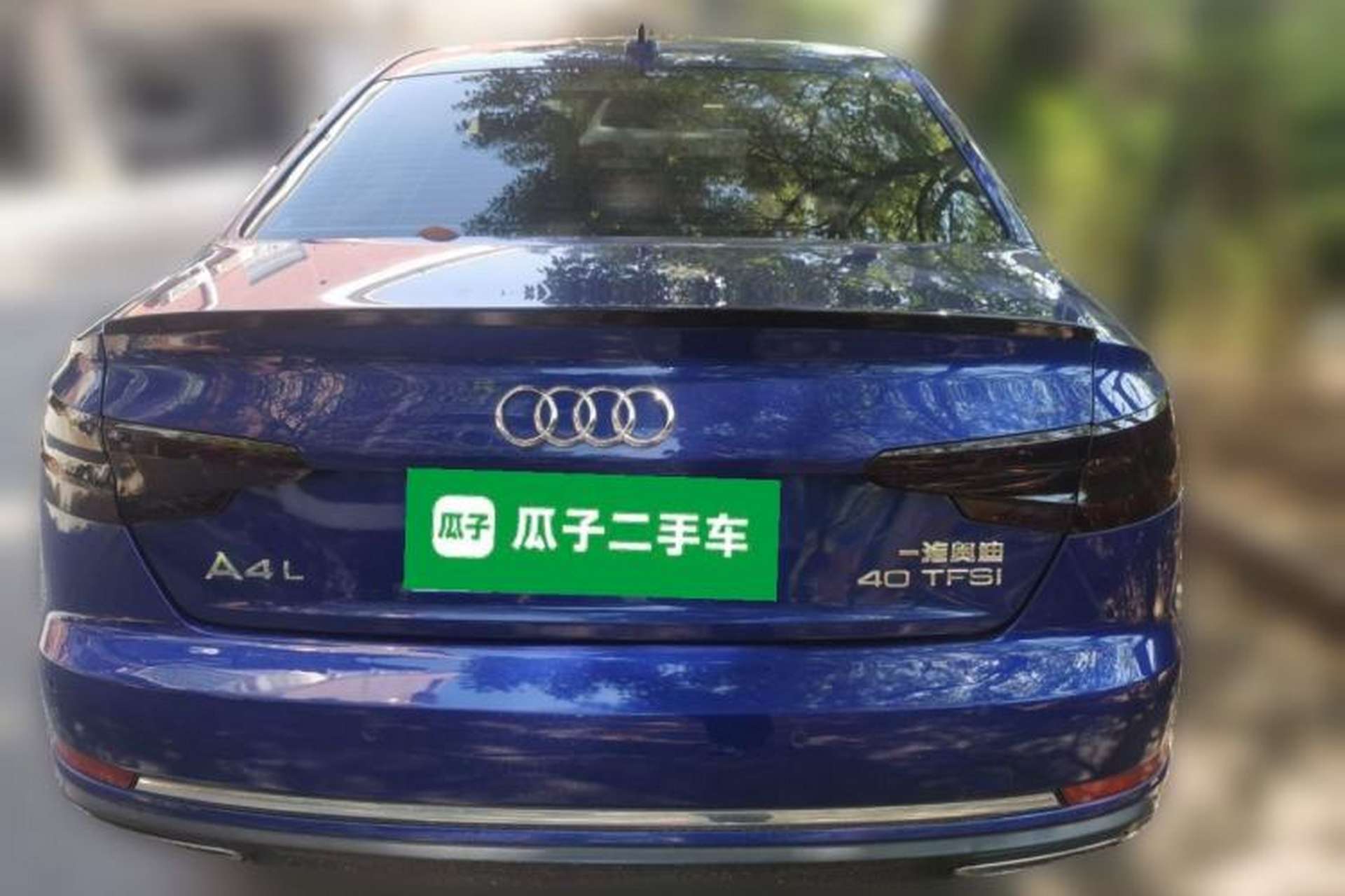 Used Audi A4L 2019 40 TFSI Ambition China VI Rear