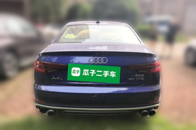 Used Audi A4L 2019 40 TFSI Fashion Version China V Rear