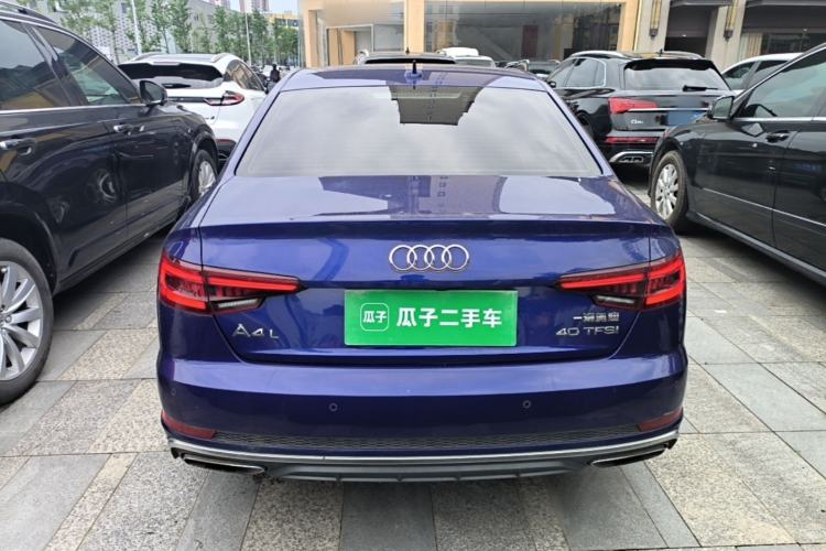Used Audi A4L 2019 40 TFSI Fashion Version China V Rear