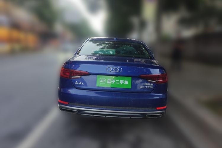 Used Audi A4L 2019 40 TFSI Fashion Edition China VI Emission Standard Rear
