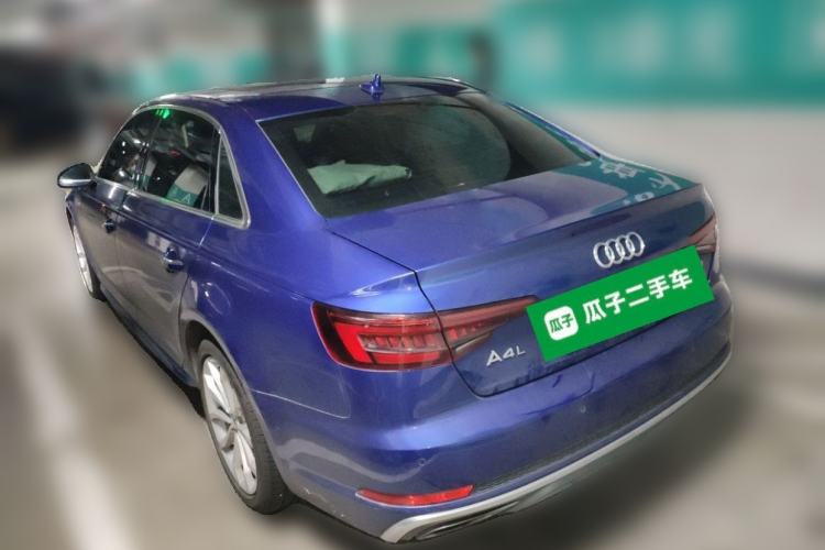 Used Audi A4L 2019 40 TFSI Fashion Edition China VI Emission Standard Rear Left 45 Deg