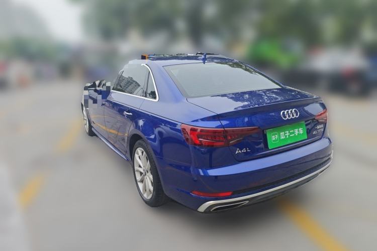 Used Audi A4L 2019 40 TFSI Fashion Edition China VI Emission Standard Rear Left 45 Deg