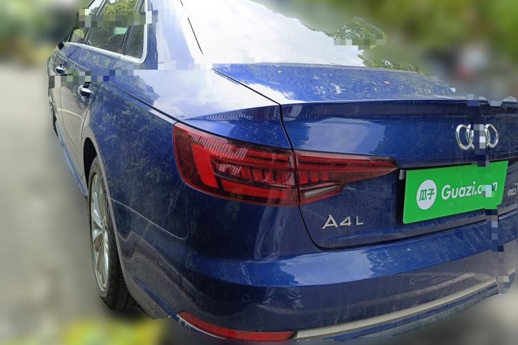Used Audi A4L 2019 40 TFSI Ambition China VI Rear Left 45 Deg