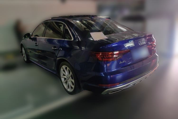 Used Audi A4L 2019 40 TFSI Fashion Edition China VI Emission Standard Rear Left 45 Deg