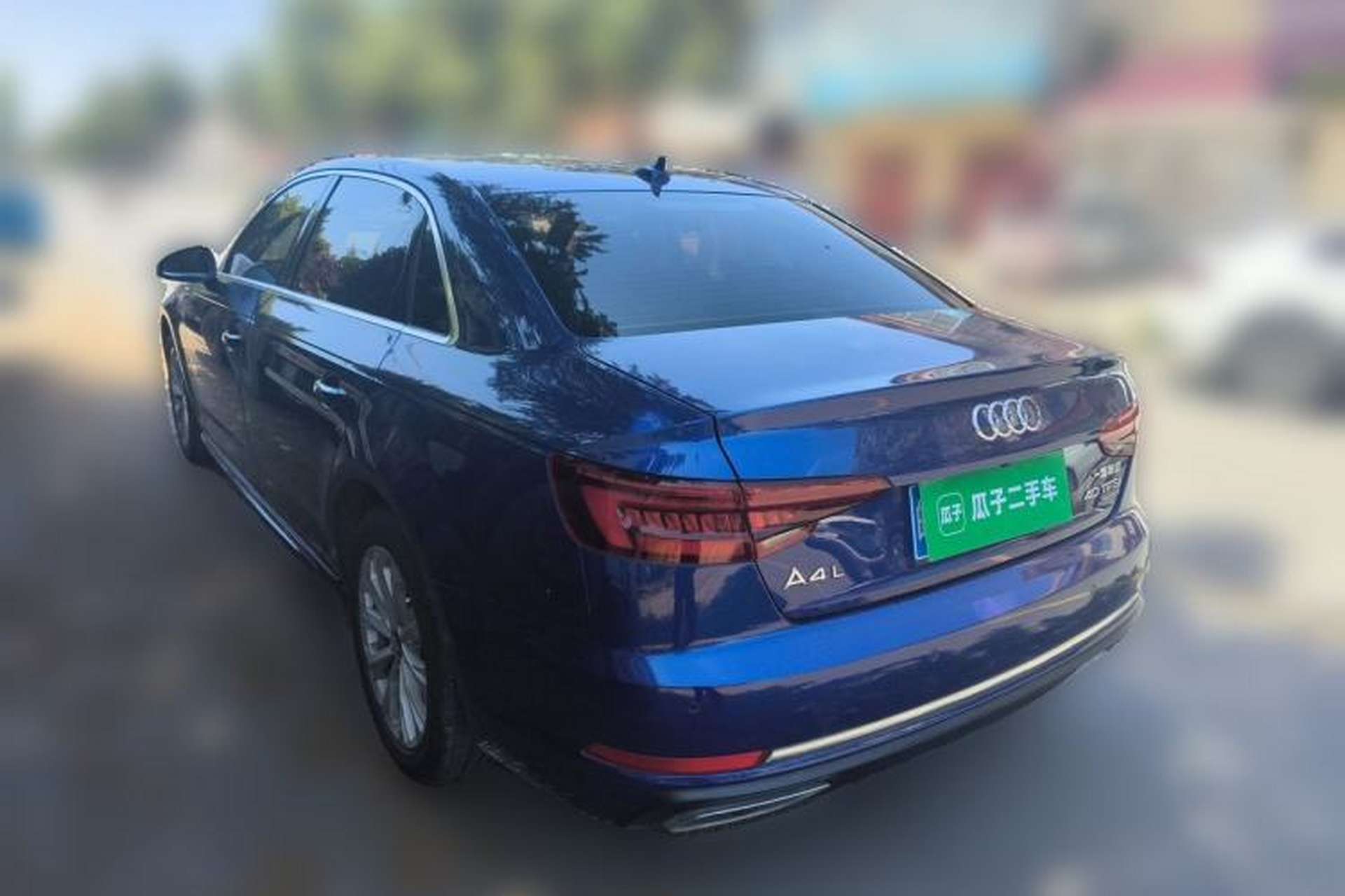 Used Audi A4L 2019 40 TFSI Ambition China VI Rear Left 45 Deg
