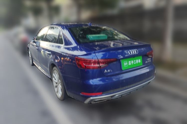 Used Audi A4L 2019 40 TFSI Fashion Edition China VI Emission Standard Rear Left 45 Deg